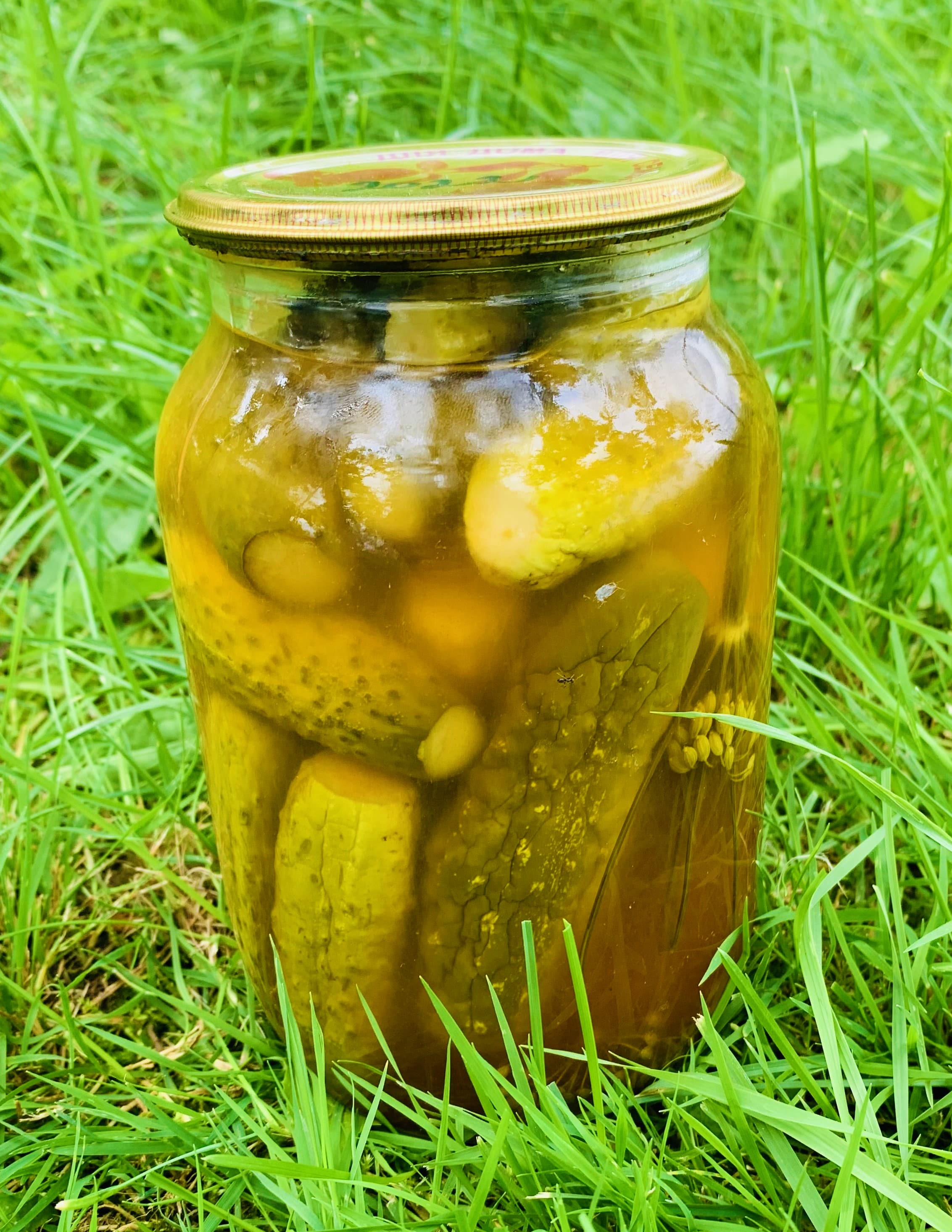 Огірки мариновані в кетчупі